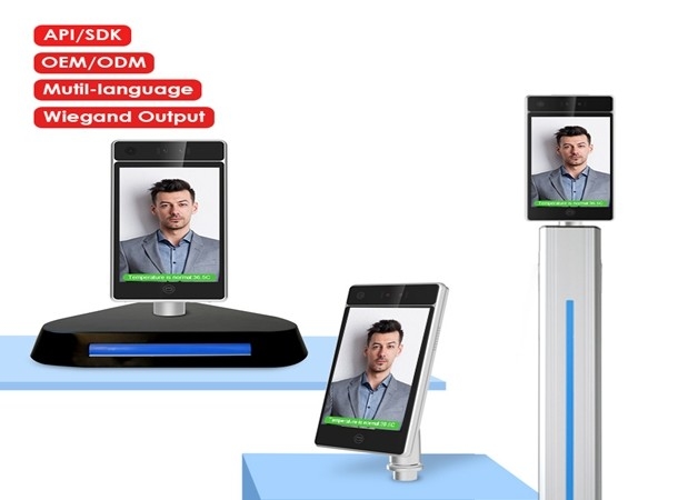 10 Inch Android Facial Recognition Temperature Scanner IP67