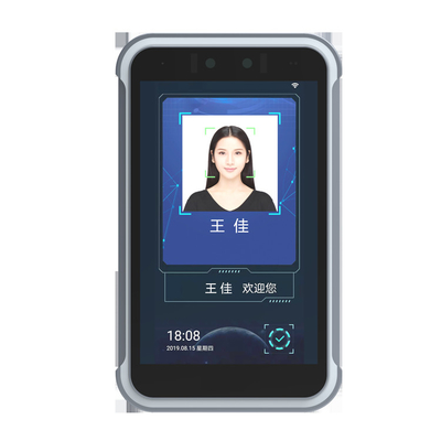 Yecon Face Recognition Temperature Device ,  8" Android Body Temperature Detector Machine